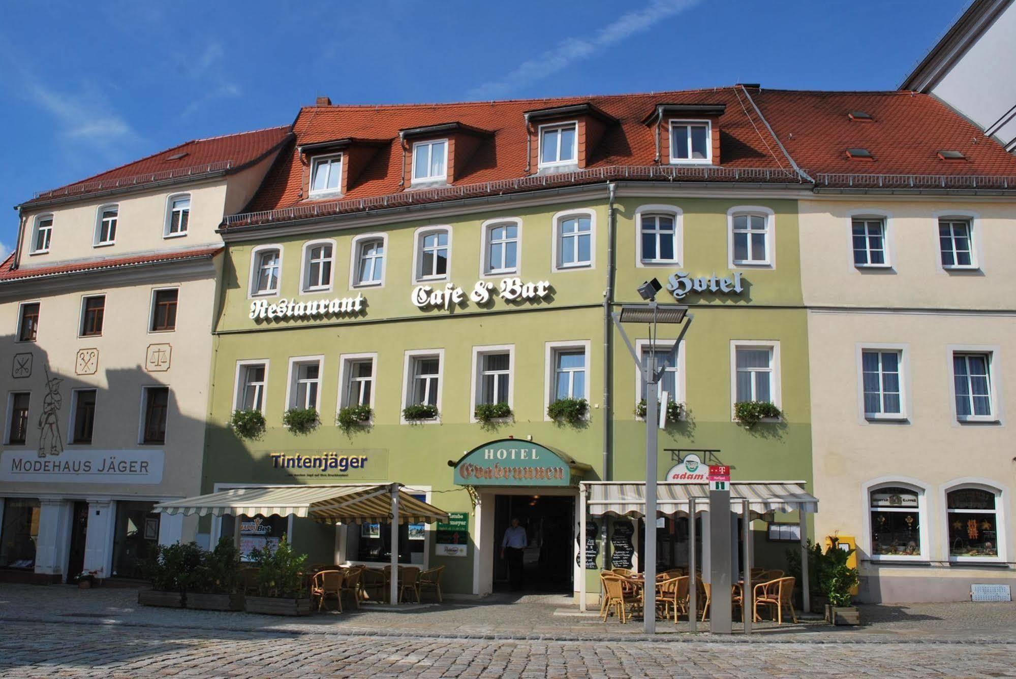 Hotel Evabrunnen Bischofswerda Exteriör bild