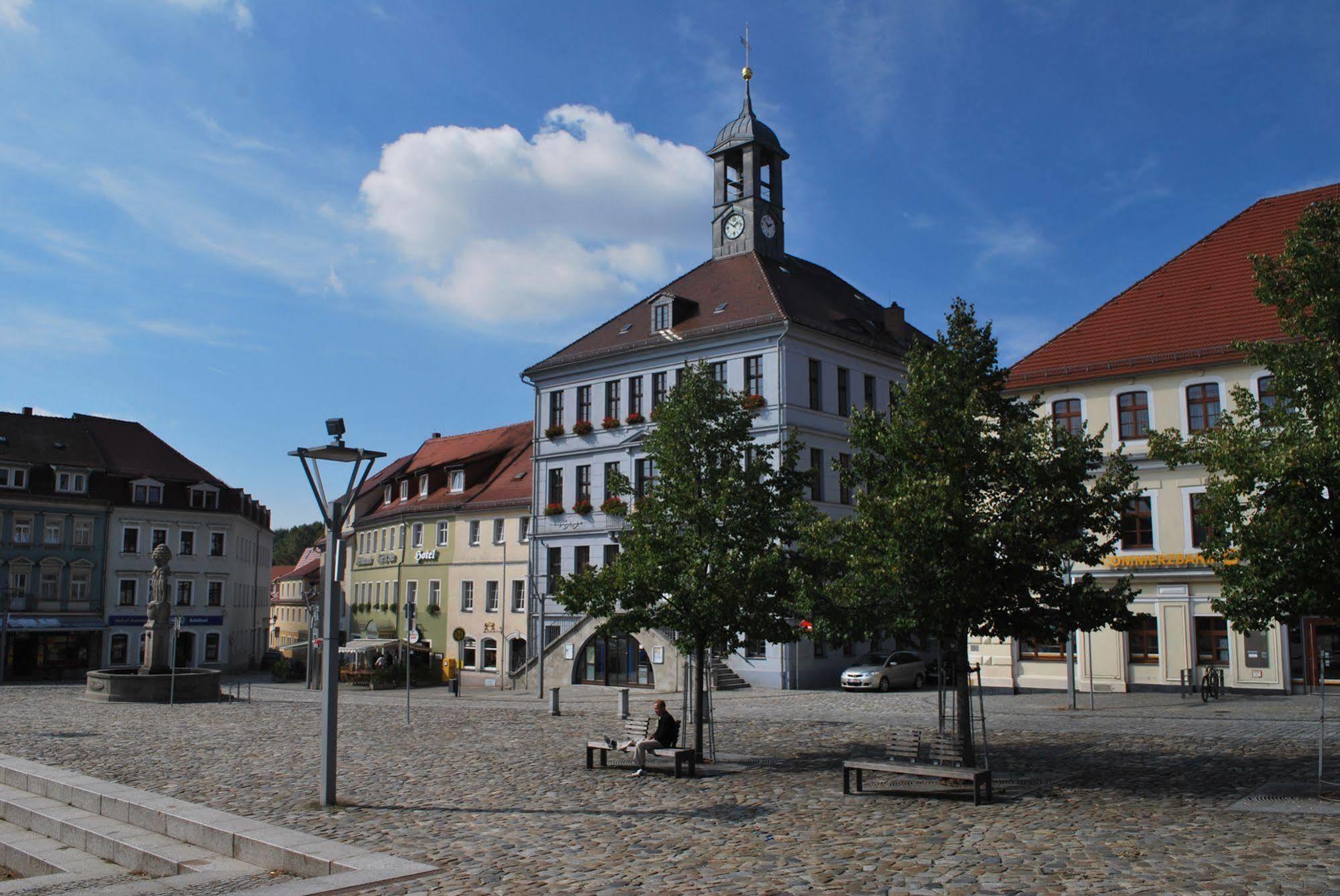 Hotel Evabrunnen Bischofswerda Exteriör bild